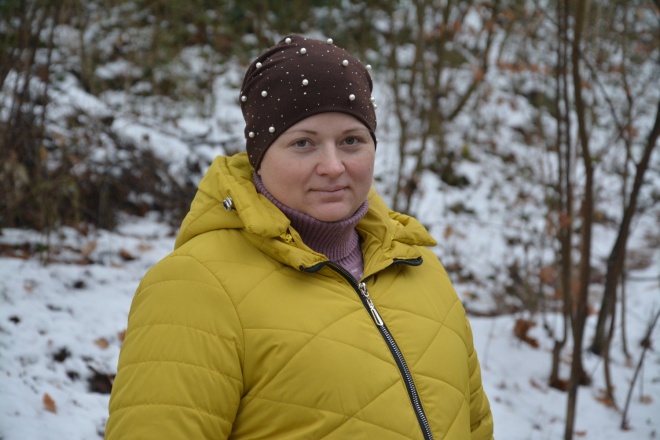 Елена Редчина и её дочь