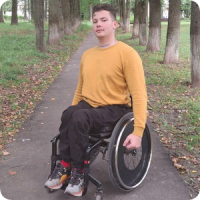 Коляска для Никиты Корнева